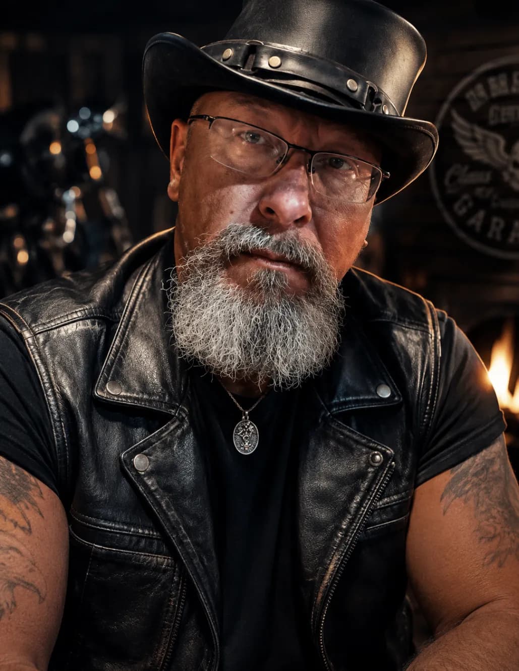 Graybeard Biker image