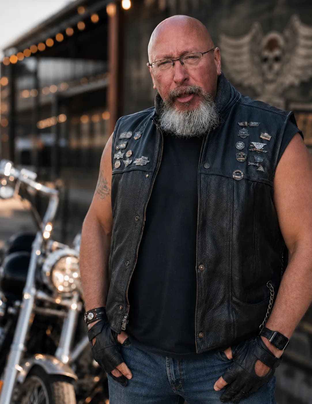 Graybeard Biker image