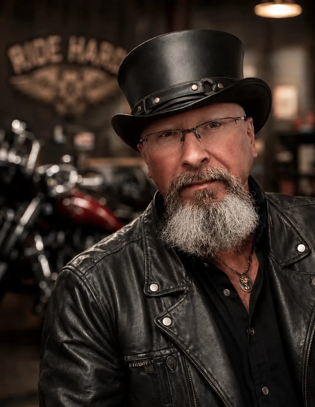 Graybeard Biker image